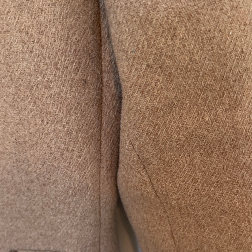 J. Crew Factory Camel Wool Pea Coat - Picture 3 of 4